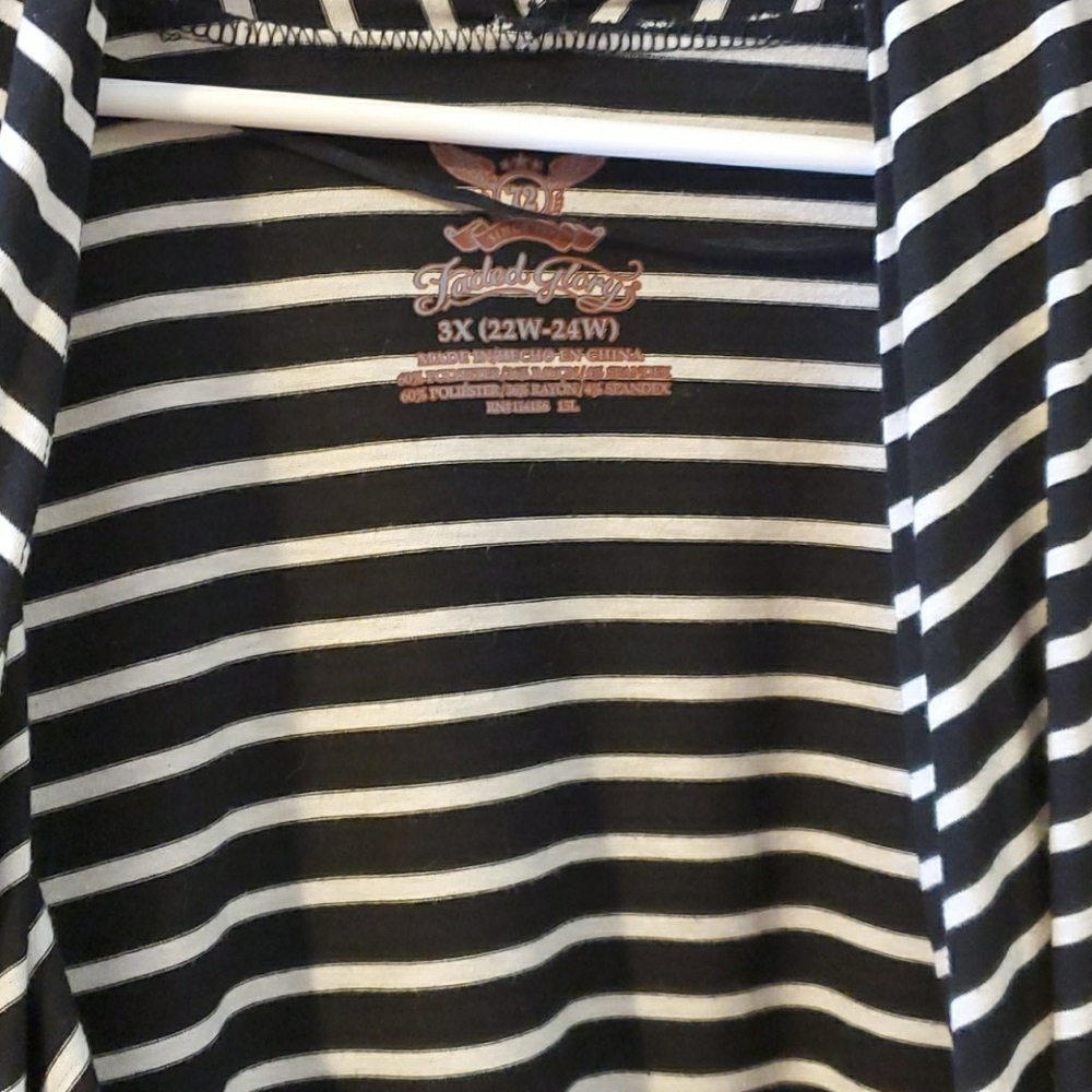 Stripped cardigan